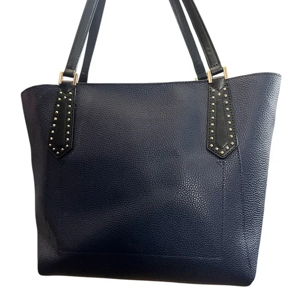 Michael Kors Navy Blue Tote Bag display picture 1